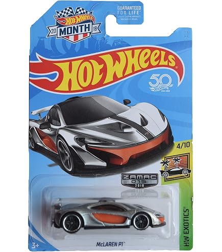 Amazon.com: Hot Wheels 2018 50th Anniversary HW Exotics McLaren P1